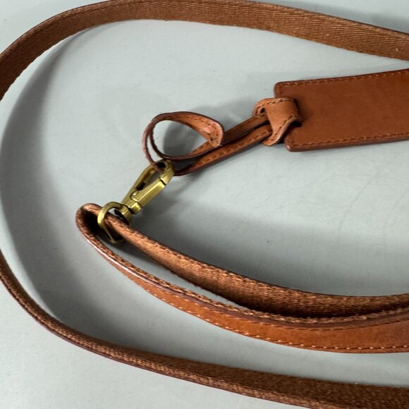 Fossil Brown Leather Adjustable Strap with Matching Hanging Tag - Picture 7 of 8
